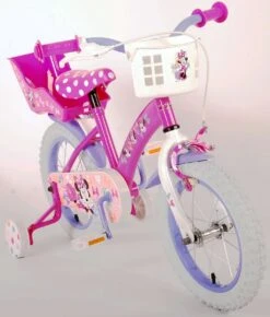 Volare Disney Minnie Cutest Ever! - Kinderfiets - Meisjes - 14 Inch - Roze -Beste Fietsen Winkel 1022x1200