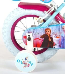 Volare Disney Frozen 2 Kinderfiets - Meisjes - 12 Inch - Blauw/Paars - Twee Handremmen -Beste Fietsen Winkel 1047x1200 3