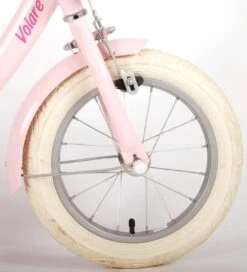 Volare Ashley Kinderfiets - Meisjes - 14 Inch - Roze - 95% Afgemonteerd -Beste Fietsen Winkel 1091x1200