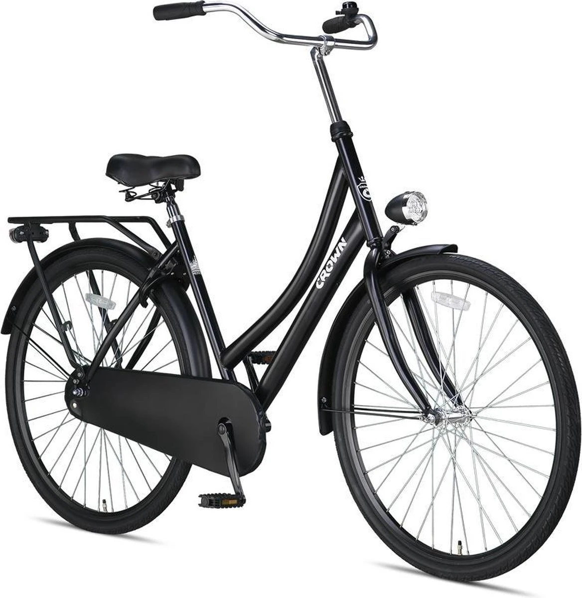 Crown Moscow Omafiets 28 Inch 53cm Zwart 10 Crown Moscow Omafiets 28 Inch 53cm Zwart - Afbeelding 9