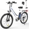 HITWAY Elektrische Fiets, 26 Inch, 250 W Motor, Li-batterij 36 V/11,2 Ah Ebike, Shimano 7 Versnellingen, Tot 35-90 Km -Beste Fietsen Winkel 1172x1200