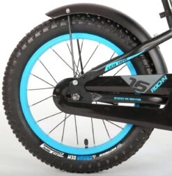 Volare Rocky Kinderfiets - 16 Inch - Zwart Blauw - 95% Afgemonteerd - Prime Collection -Beste Fietsen Winkel 1173x1200