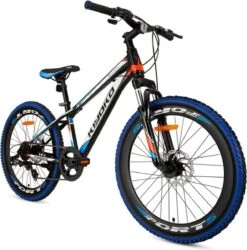 Supersuper Kiyoko Kinder Mountainbike - 7 Versnellingen - 24 Inch - Jongens - Zwart/Blauw 19 Supersuper Kiyoko Kinder Mountainbike - 7 Versnellingen - 24 Inch - Jongens - Zwart/Blauw -Beste Fietsen Winkel 1186x1200 1
