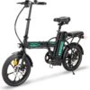 Hitway Elektrische Fiets | Opvouwbare E-bike | 16 Inch | 250W Motor | Zwart -Beste Fietsen Winkel 1191x1200