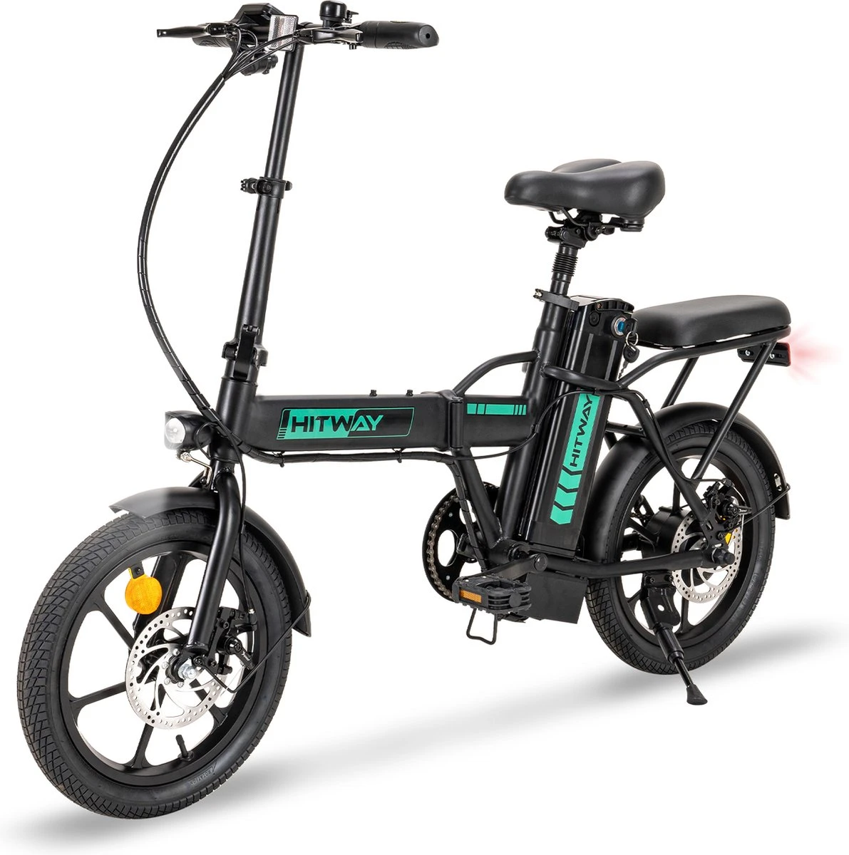 Hitway BK5 Elektrische Fiets | Opvouwbare E-bike | 16 Inch | Hitway BK5 250W Motor | Zwart 3 Hitway BK5 Elektrische Fiets | Opvouwbare E-bike | 16 Inch | Hitway BK5 250W Motor | Zwart