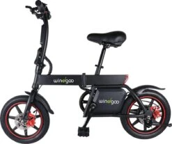 Windgoo B-20 Elektrische Vouwfiets - Snelheid 20 Km/h - 15 Km Bereik - Schijfremmen