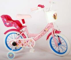 Volare Disney Princess Kinderfiets - Meisjes - 14 Inch - Roze - Twee Handremmen -Beste Fietsen Winkel 1200x1010