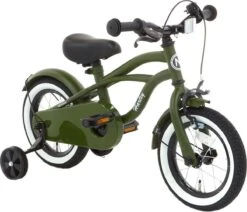 Nogan Harley - Kinderfiets - Jongensfiets - 12 Inch - Leger Groen -Beste Fietsen Winkel 1200x1029 2
