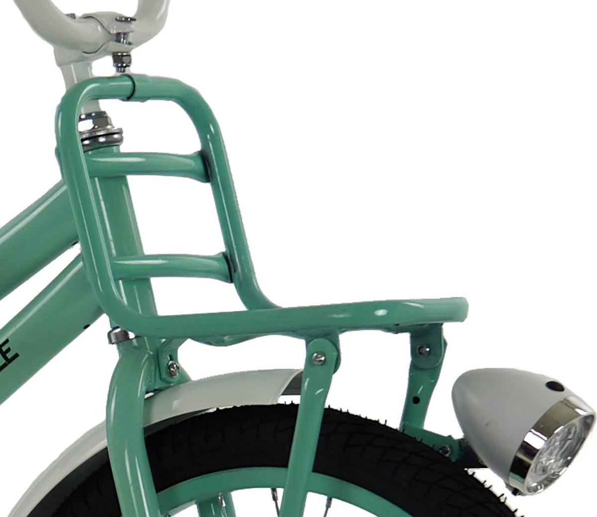 2Cycle Pretty Kinderfiets - 20 Inch - Voordrager - Groen - Meisjesfiets 4 2Cycle Pretty Kinderfiets - 20 Inch - Voordrager - Groen - Meisjesfiets - Afbeelding 2