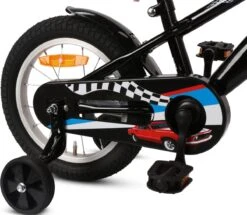 SJOEF Race Jongensfiets 14 Inch - Zwart -Beste Fietsen Winkel 1200x1045