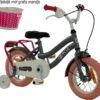 2Cycle Pretty - Kinderfiets - 12 Inch - Grijs-Roze - Meisjesfiets -Beste Fietsen Winkel 1200x1072 3