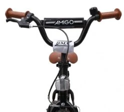 Amigo BMX Fun Jongensfiets - Kinderfiets 12 Inch - Matzwart -Beste Fietsen Winkel 1200x1081