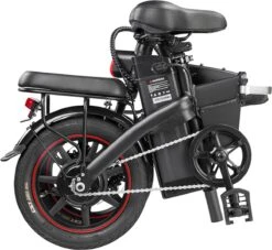 F-Wheel DYU A5 - Elektrische Vouwfiets - E Bike - 14 Inch - 7.5 Ah - 25km/u - Zwart -Beste Fietsen Winkel 1200x1102