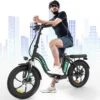 HITWAY E-Bike Elektrische Fiets 20 Inch Fat Tire E-Bicycle Vouwfiets, 250 W, 11,2 Ah Accu, Max. Bereik Tot 35-90 Km, Offroad-mountainbike Met Shimano 7-versnellingen, City EBike Met Slot,Groen Zwart -Beste Fietsen Winkel 1200x1103 2