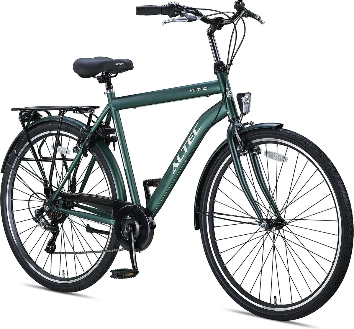 Altec Metro Herenfiets 28 Inch 56cm Army Green 4 Altec Metro Herenfiets 28 Inch 56cm Army Green - Afbeelding 2
