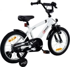 2Cycle BMX-Fun Kinderfiets - 16 Inch - Wit - Jongensfiets -Beste Fietsen Winkel 1200x1135