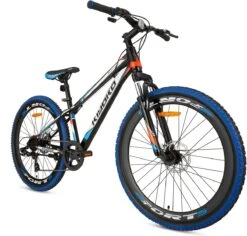 Supersuper Kiyoko Kinder Mountainbike - 7 Versnellingen - 26 Inch - Jongens - Zwart/Blauw -Beste Fietsen Winkel 1200x1148 2