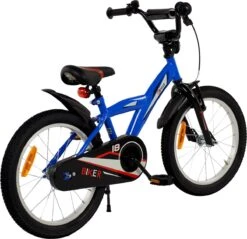 2Cycle Biker Kinderfiets - 18 Inch - Blauw - Jongensfiets -Beste Fietsen Winkel 1200x1159
