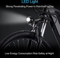 Elektrische Fiets Off-Road | E-Fietsen | Electric Mountain Bike | E-bike | 250W Motor | 26 Inch | Zwart BK7 -Beste Fietsen Winkel 1200x1160