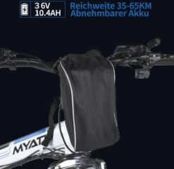 Myatu E-Bike 26-inch E-bike Voor Vrouwen En Mannen, Mountainbike Elektrische Fiets Met 36V 10.4AH Accu En Shimano 21 Versnellingen, 21 Versnellingen, Derailleur, 250 W-Zwart En Blauw 12 Myatu E-Bike 26-inch E-bike Voor Vrouwen En Mannen, Mountainbike Elektrische Fiets Met 36V 10.4AH Accu En Shimano 21 Versnellingen, 21 Versnellingen, Derailleur, 250 W-Zwart En Blauw -Beste Fietsen Winkel 1200x1164