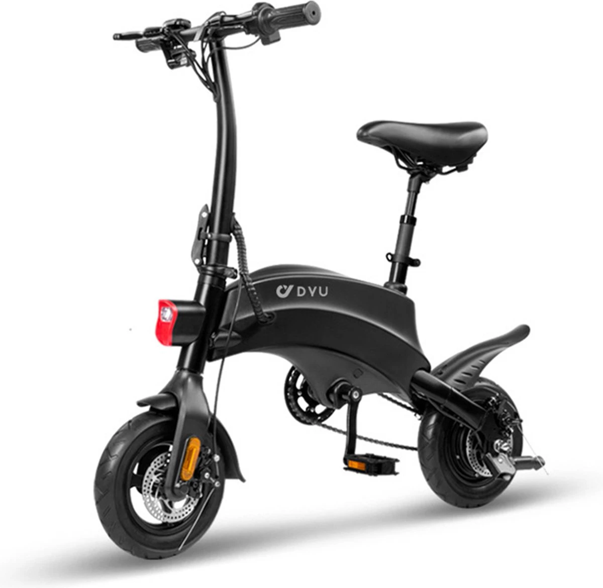DYU S2 Elektrische Fiets - Smart E-Bike 250W / 10 Ah Batterij 4 DYU S2 Elektrische Fiets - Smart E-Bike 250W / 10 Ah Batterij - Afbeelding 2