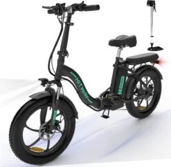 HITWAY E-bike Elektrische Fiets 20" Vouwfiets Met Dikke Banden, 250W/36V/11,2Ah Accu, 35-90 Km, Offroad-mountainbike Met Shimano 7 Versnellingen, CityBike Voor Heren En Dames -Beste Fietsen Winkel 1200x1178 1