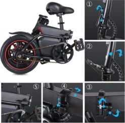 Windgoo B-20 Elektrische Vouwfiets - Snelheid 20 Km/h - 15 Km Bereik - Schijfremmen -Beste Fietsen Winkel 1200x1187