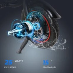 Merkloos Windgoo - B3 Pro V2 - Elektrische Long-Range E-Bike Met Trappers - E-bike - 25Km / H - Zwart 14 Merkloos Windgoo - B3 Pro V2 - Elektrische Long-Range E-Bike Met Trappers - E-bike - 25Km / H - Zwart -Beste Fietsen Winkel 1200x1200 106