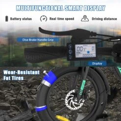HITWAY Elektrische Fiets - E-Bike - 20 Inch- Fatbike - 250 W- Shimano 7 Versnellingen -Beste Fietsen Winkel 1200x1200 114