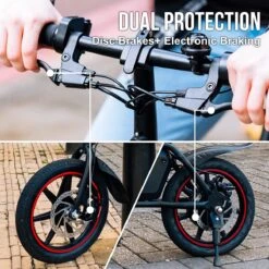 Windgoo B20 V2 - Smart E Bike - APP IOS Android - Elektrische Vouwfiets Zonder Gashandel - 250W - 14 Inch - 25 KM/H - Zwart -Beste Fietsen Winkel 1200x1200 139