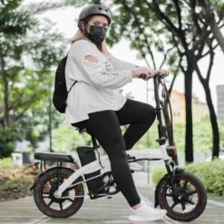 F-Wheel DYU A5 - Elektrische Vouwfiets - E Bike - 14 Inch - 7.5 Ah - 25km/u - Zwart -Beste Fietsen Winkel 1200x1200 41