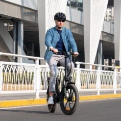 HITWAY E-Bike Elektrische Fiets 20 Inch Fat Tire E-Bicycle Vouwfiets, 250 W, 11,2 Ah Accu, Max. Bereik Tot 35-90 Km, Offroad-mountainbike Met Shimano 7-versnellingen, City EBike Met Slot,Groen Zwart -Beste Fietsen Winkel 1200x1200 62