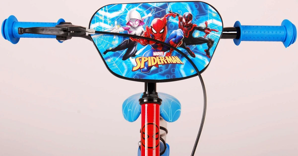 Marvel Spider-Man Kinderfiets - Jongens - 16 Inch - Blauw/Rood 8 Marvel Spider-Man Kinderfiets - Jongens - 16 Inch - Blauw/Rood - Afbeelding 6