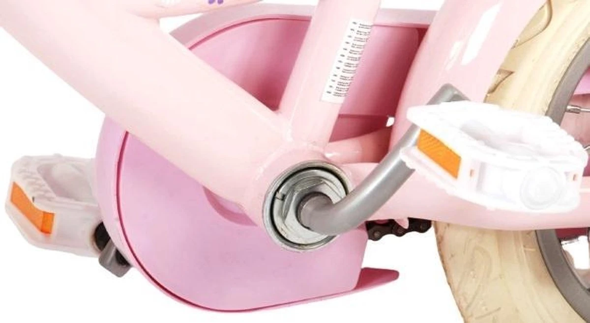 Volare Ashley Kinderfiets - Meisjes - 12 Inch - Roze - 95% Afgemonteerd 18 Volare Ashley Kinderfiets - Meisjes - 12 Inch - Roze - 95% Afgemonteerd - Afbeelding 16