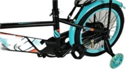 Kinderfiets - 16 Inch Kinderfiets -vanaf 4-7 Jaar Jongens En Meisjes Fietsen - Terugtrap -Rem -Stabilisatoren（2 Zijwieltjes）- Mandje - Achterbank - Groen -Beste Fietsen Winkel 1200x662 2