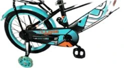 Kinderfiets - 16 Inch Kinderfiets -vanaf 4-7 Jaar Jongens En Meisjes Fietsen - Terugtrap -Rem -Stabilisatoren（2 Zijwieltjes）- Mandje - Achterbank - Groen -Beste Fietsen Winkel 1200x663 1