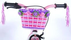 Volare Rose Kinderfiets - Meisjes - 14 Inch - Roze Wit - 95% Afgemonteerd -Beste Fietsen Winkel 1200x669