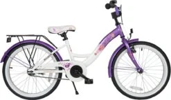 Bikestar 20 Inch Classic Kinderfiets, Lila / Wit -Beste Fietsen Winkel 1200x704 2