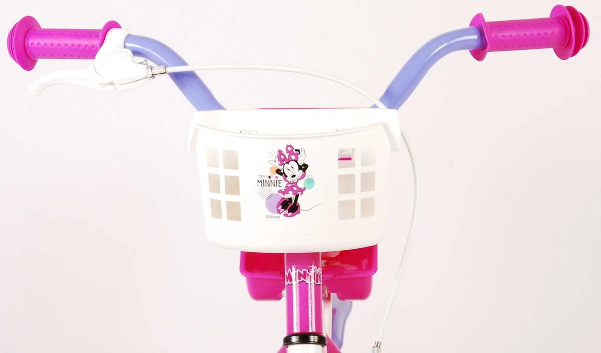 Disney Minnie Cutest Ever! Kinderfiets - Meisjes - 16 Inch - Roze 13 Disney Minnie Cutest Ever! Kinderfiets - Meisjes - 16 Inch - Roze - Afbeelding 11