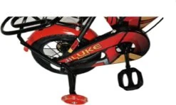 Kinderfiets - 12 Inch Kinderfiets -vanaf 2-4 Jaar Jongens En Meisjes Fietsen - Terugtrap -Rem -Stabilisatoren（2 Zijwieltjes）- Mandje - Achterbank - Rood -Beste Fietsen Winkel 1200x717 3