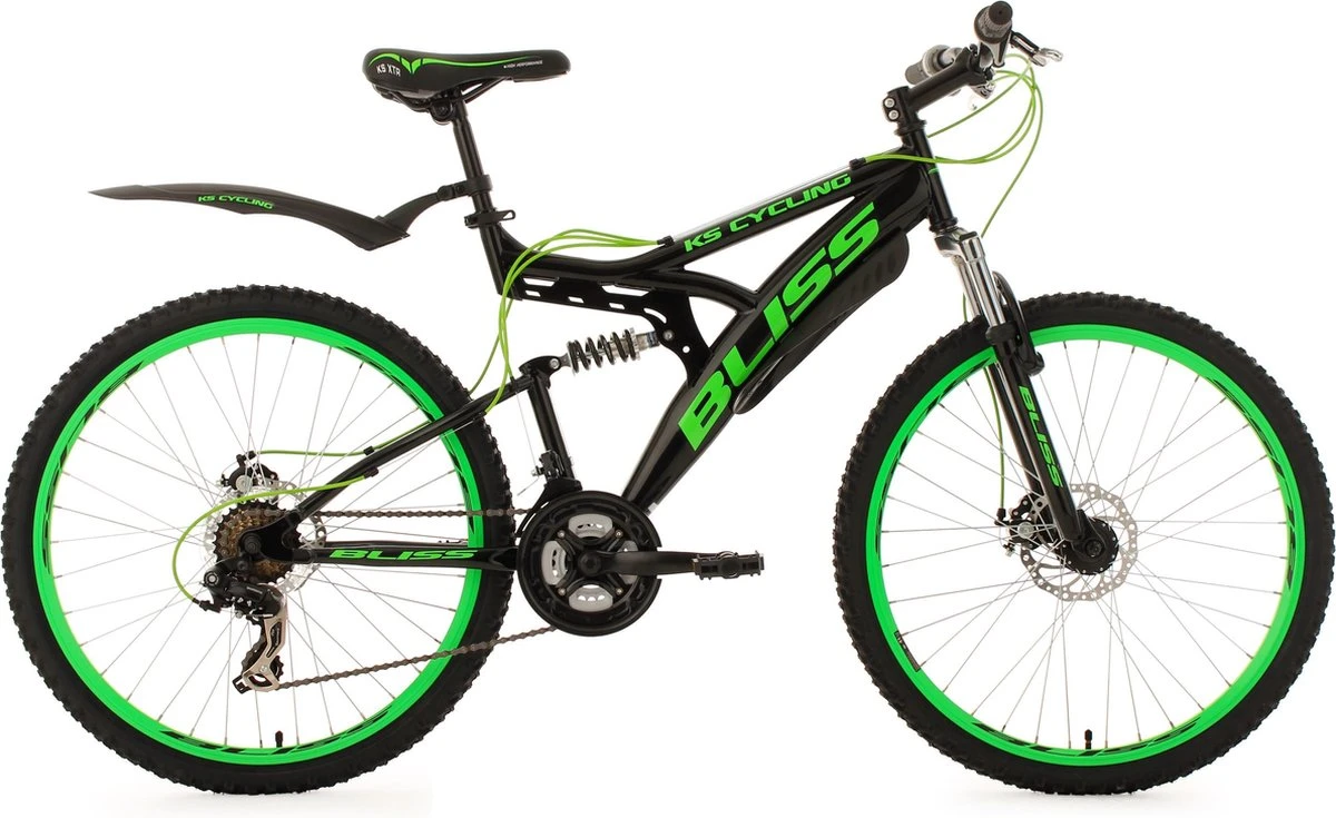 Ks Cycling Fiets 26 Inch Fully-mountainbike Bliss - 47 Cm 3 Ks Cycling Fiets 26 Inch Fully-mountainbike Bliss - 47 Cm