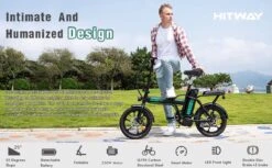 HITWAY E Bike Elektrische Fiets Vouwfiets, 36V/8.4Ah Batterij, 250W Motor, 25km/h, 35-70km, 16" City EBike Voor Heren En Dames -Beste Fietsen Winkel 1200x742 12