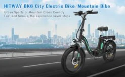 HITWAY E-bike Elektrische Fiets 20" Vouwfiets Met Dikke Banden, 250W/36V/11,2Ah Accu, 35-90 Km, Offroad-mountainbike Met Shimano 7 Versnellingen, CityBike Voor Heren En Dames -Beste Fietsen Winkel 1200x742 8