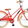 Volare Melody Kinderfiets - Meisjes - 24 Inch - Koraal Rood - Prime Collection -Beste Fietsen Winkel 1200x767