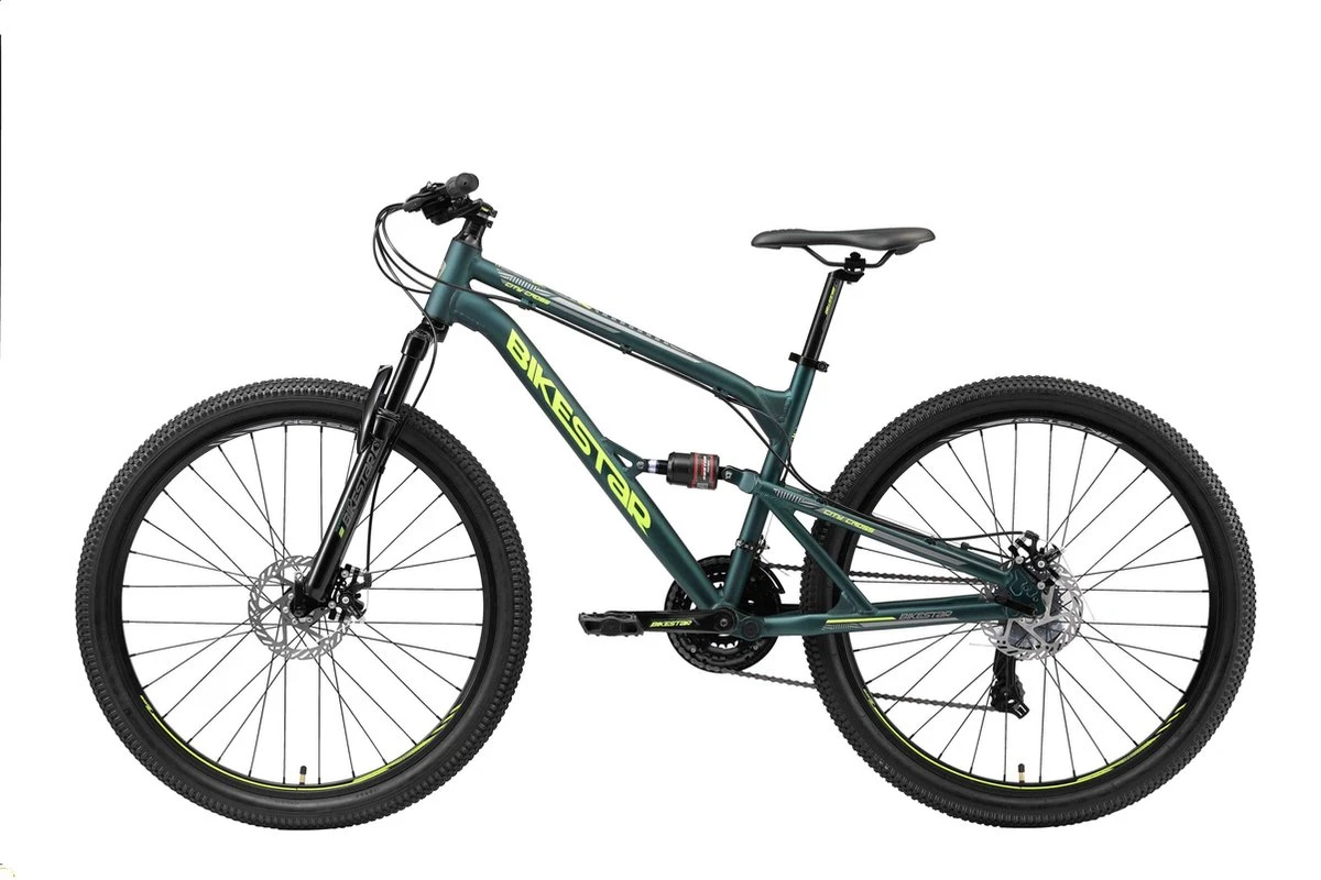 Bikestar Fully Alu MTB 27,5 Inch 21 Speed 5 Bikestar Fully Alu MTB 27,5 Inch 21 Speed - Afbeelding 3