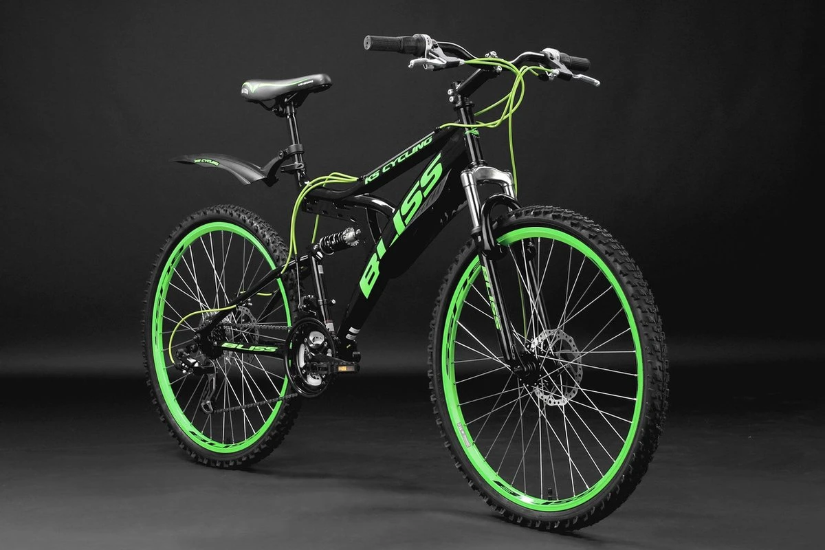 Ks Cycling Fiets 26 Inch Fully-mountainbike Bliss - 47 Cm 15 Ks Cycling Fiets 26 Inch Fully-mountainbike Bliss - 47 Cm - Afbeelding 13
