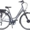 Amigo E-Vibe D1 - Elektrische Stadsfiets Voor Dames - Met 7 Versnellingen - Matgrijs -Beste Fietsen Winkel 1200x801