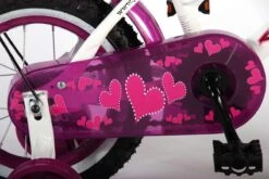 Volare Heart Cruiser Kinderfiets - Meisjes - 12 Inch - Wit Paars -Beste Fietsen Winkel 1200x802 2