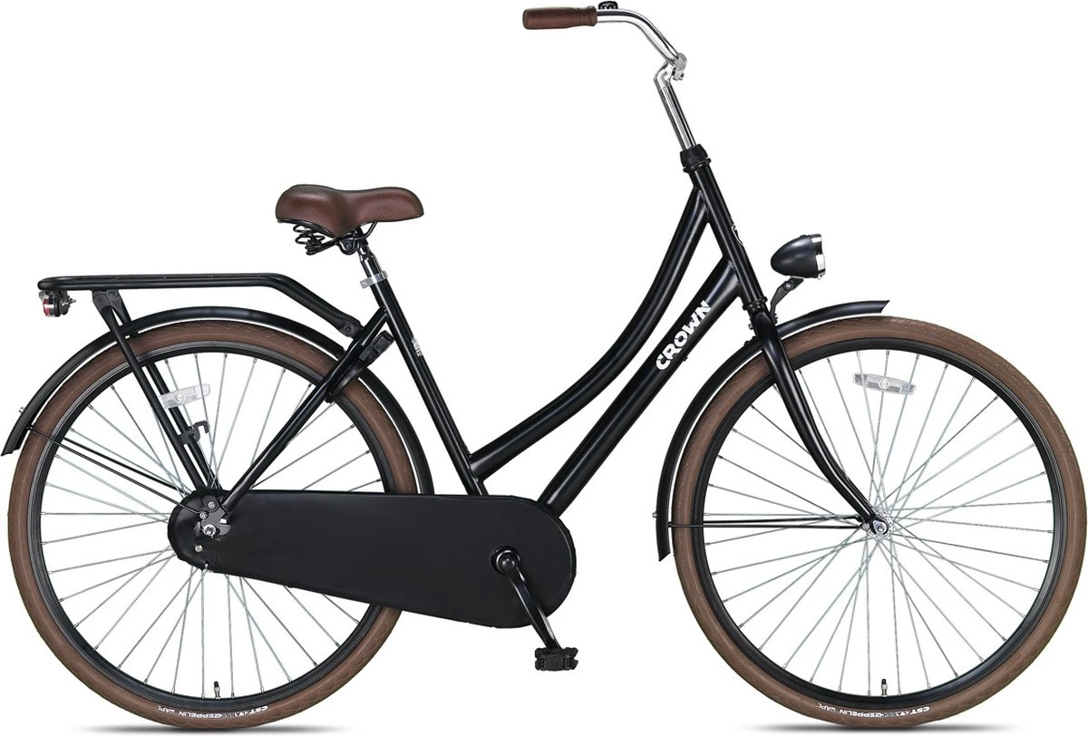 Crown Moscow Omafiets 28 Inch 53cm Zwart 5 Crown Moscow Omafiets 28 Inch 53cm Zwart - Afbeelding 4