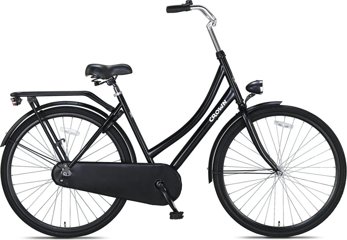 Crown Moscow Omafiets 28 Inch 53cm Zwart 7 Crown Moscow Omafiets 28 Inch 53cm Zwart - Afbeelding 6
